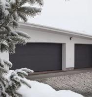 Теплые секционные гаражные ворота ALUTECH Prestige 2750х2500 мм