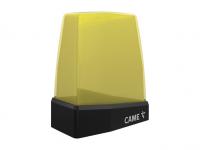 Светодиодная сигнальная лампа с желтым плафоном, электропитание 24/230 В